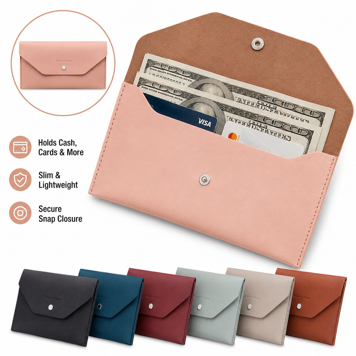 Leather Slim Wallet Bowlift
