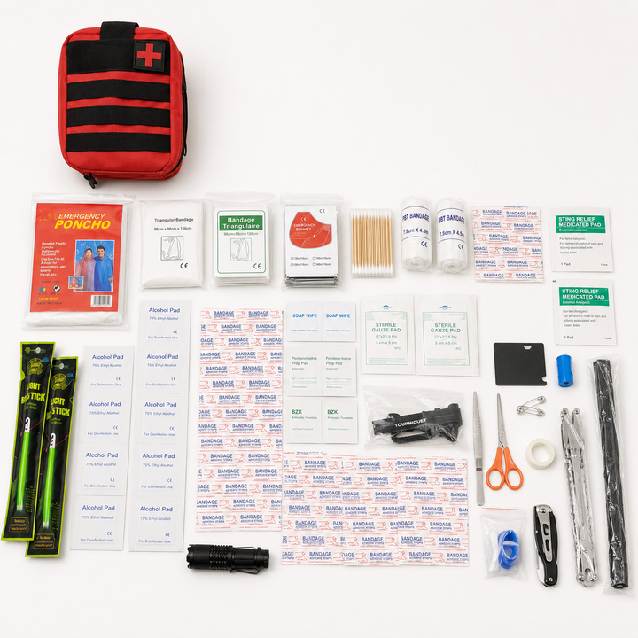 Tactical First Aid Kit 205-piece | Bowlift