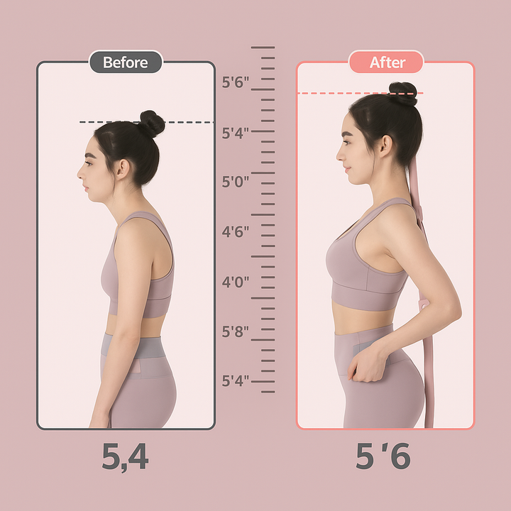 BowLift | Adjustable Yoga Stick for Posture Correction and Back Stretching
