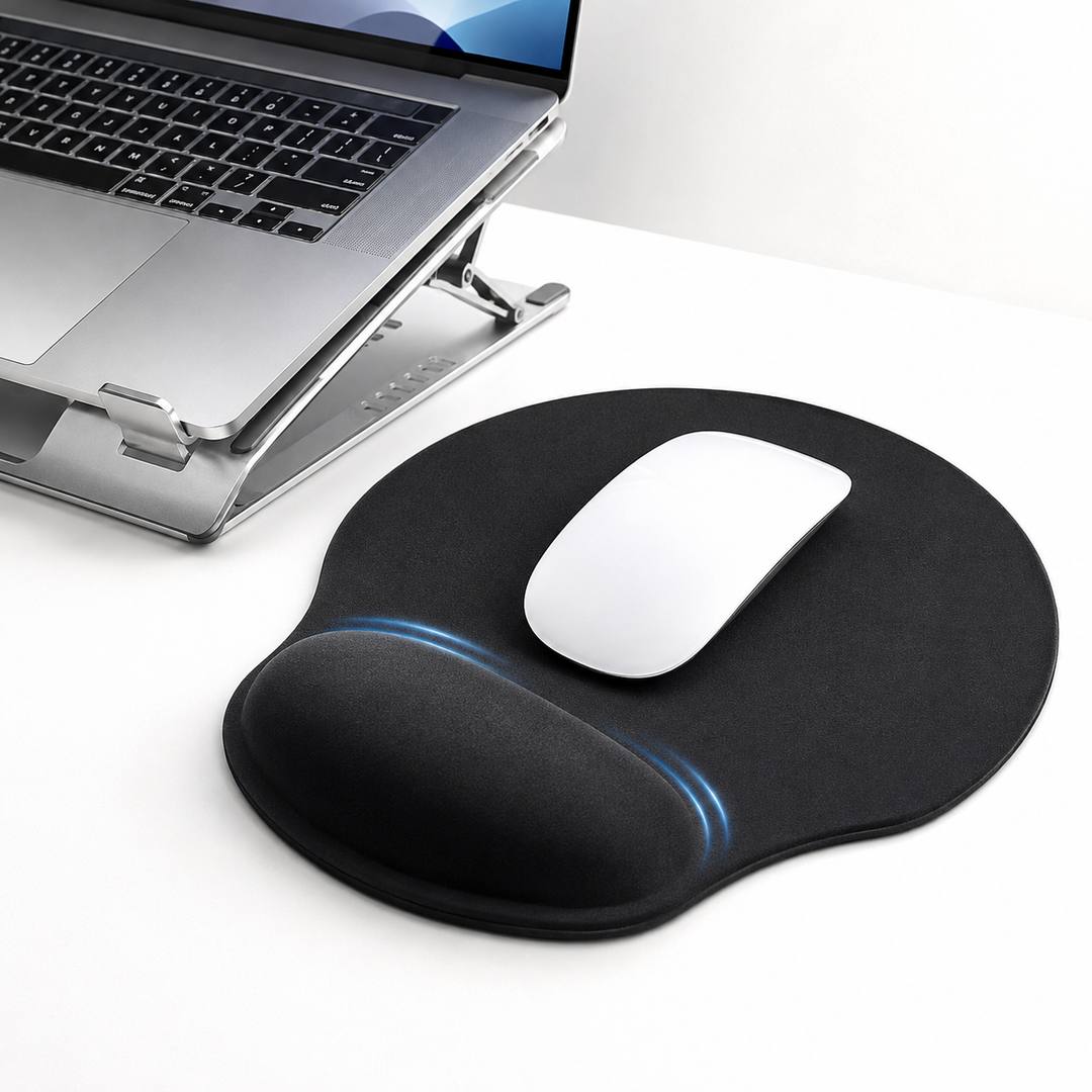 Ergonomic Memory Foam Wrist Support Mouse Pad Bowlift