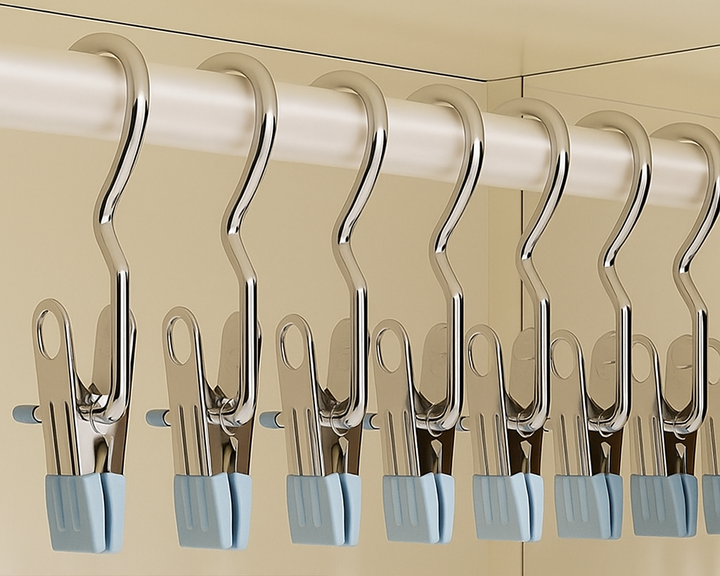 FlexiClip — Rustproof gentle hold for flawless laundry, anytime and anywhere | Bowlift