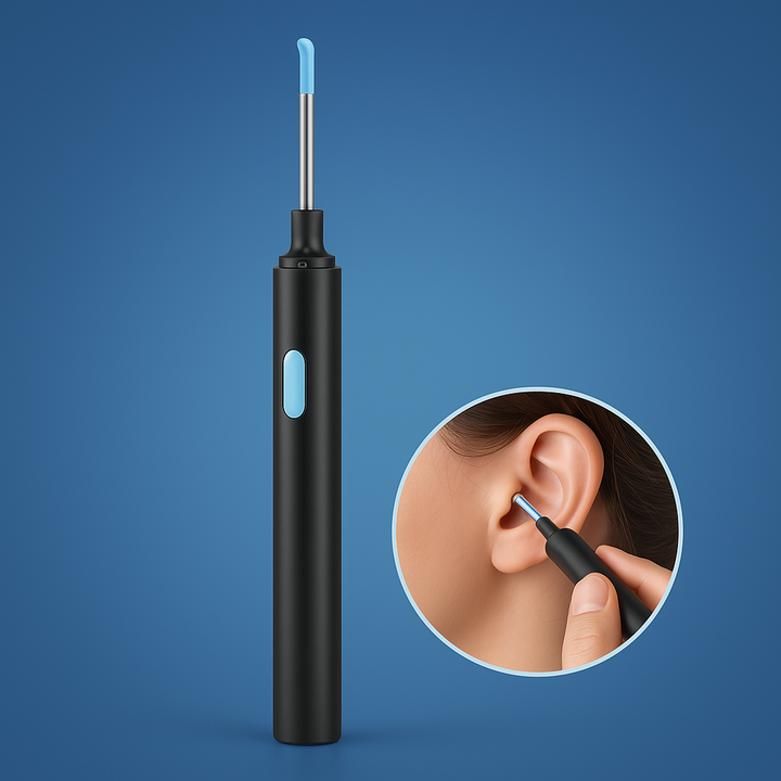 EarScope Pro - Smart Visual Earwax Removal Tool | LED Camera and Soft Tips - Safe and Precise Ear Cleaning Bowlift