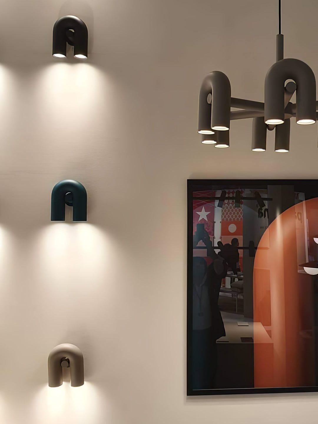Circus Magic - Playful lighting with U-shaped modules | Bowlift
