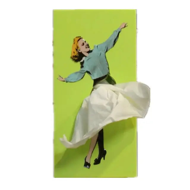 Retro Women Tissue Box | Bowlift