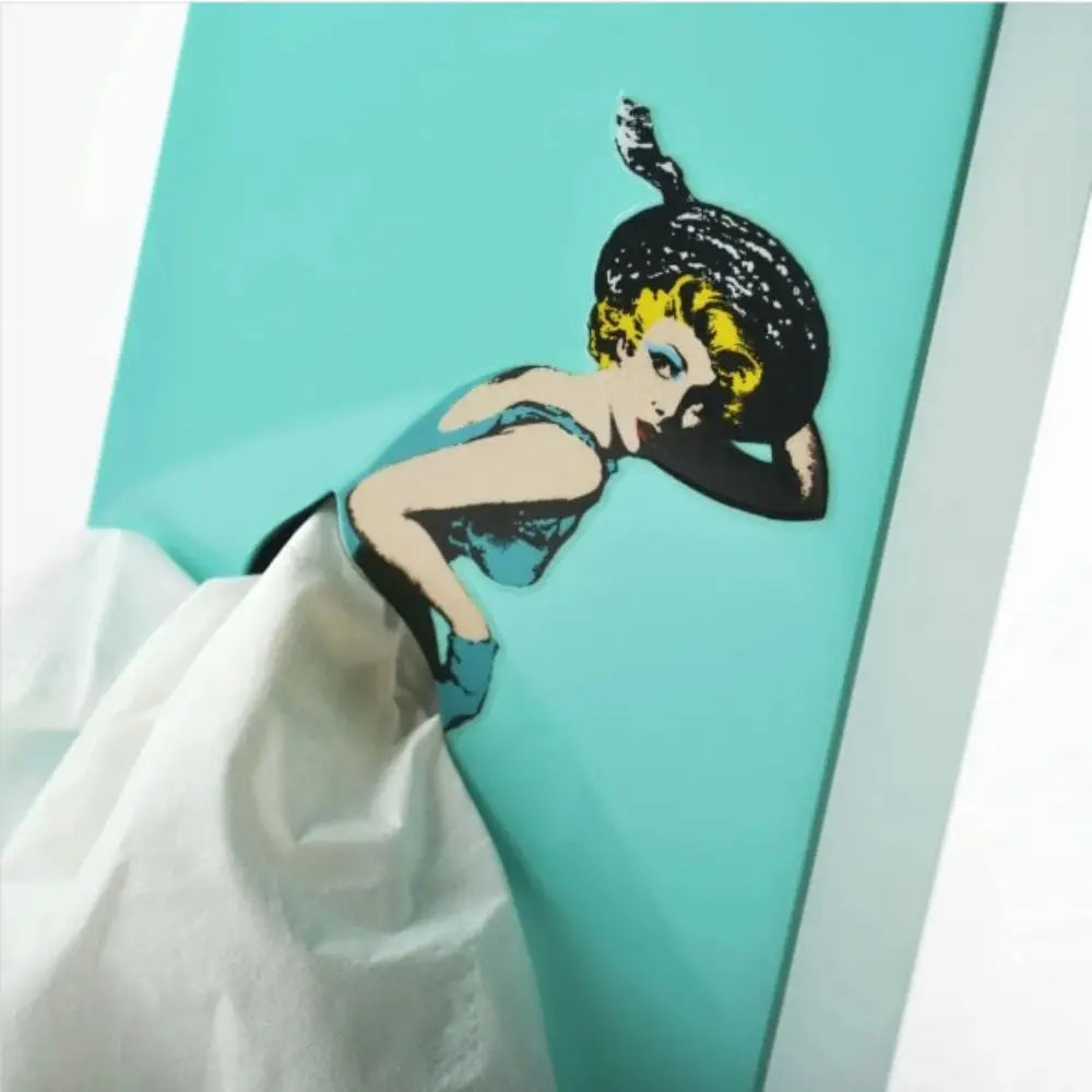 Retro Women Tissue Box | Bowlift