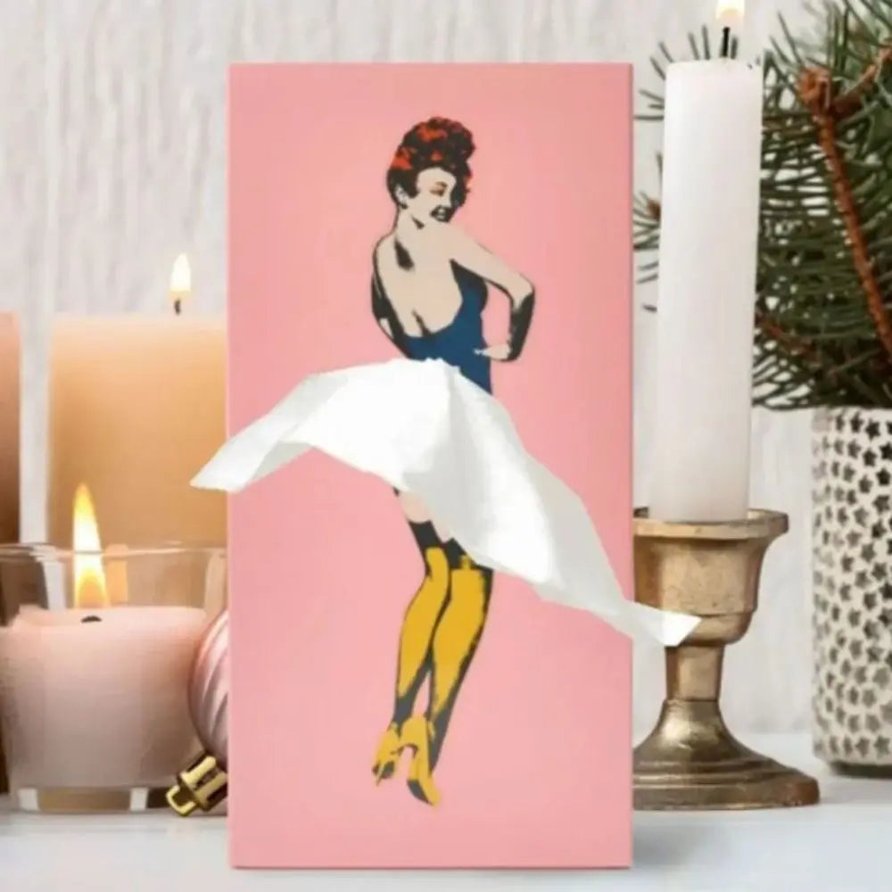 Retro Women Tissue Box | Bowlift
