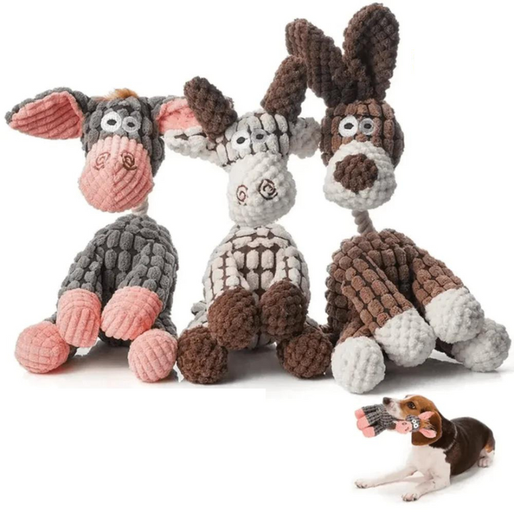 Robust dog toy made of plush | Bite-resistant and durable design | Multiple models