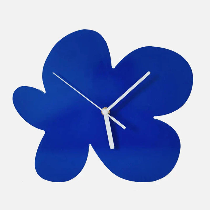 BowLift | CobaltTick | Wall clock Modern Cobalt Blue 30 cm MDF wood