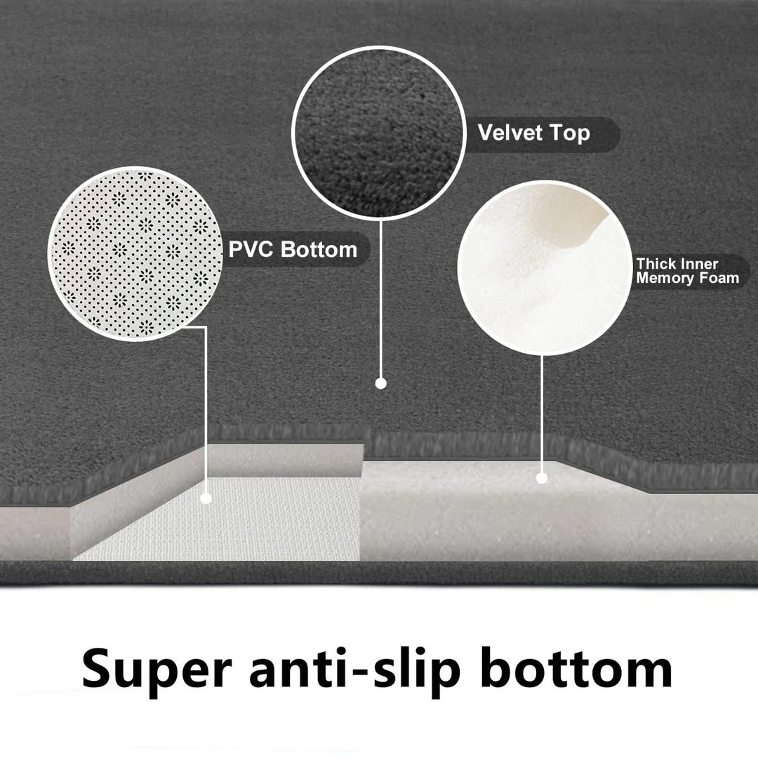 BowLift | CobbleSoft 3D Bathroom Mat | Non-Slip Bathroom Mat 40x60cm