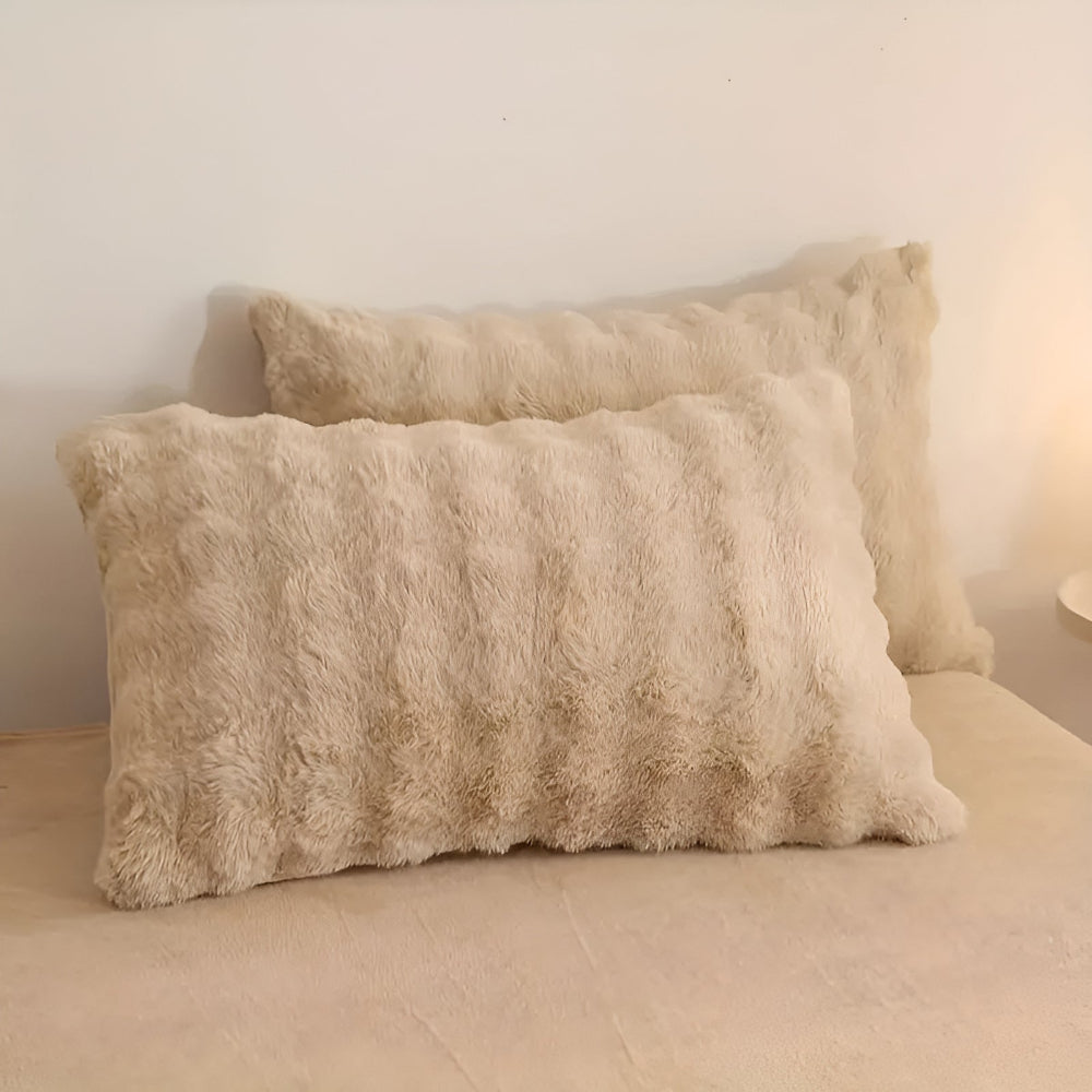 BowLift | Rabbit Faux Fur Pillow Cover