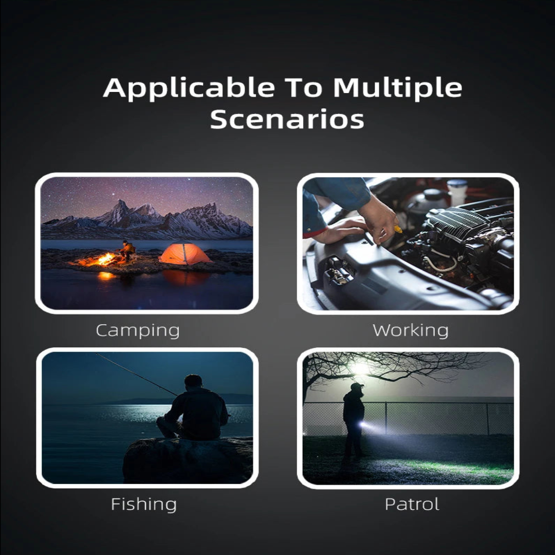BowLift | Multifunctional Adventure Cooling Fan Light