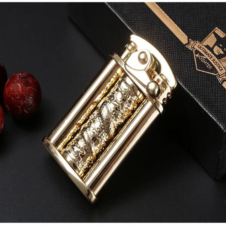 BowLift | Eco Flame Vintage Brass Kerosene Lighter