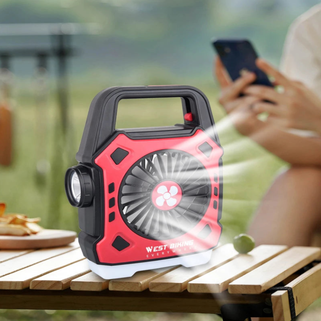 BowLift | Multifunctional Adventure Cooling Fan Light