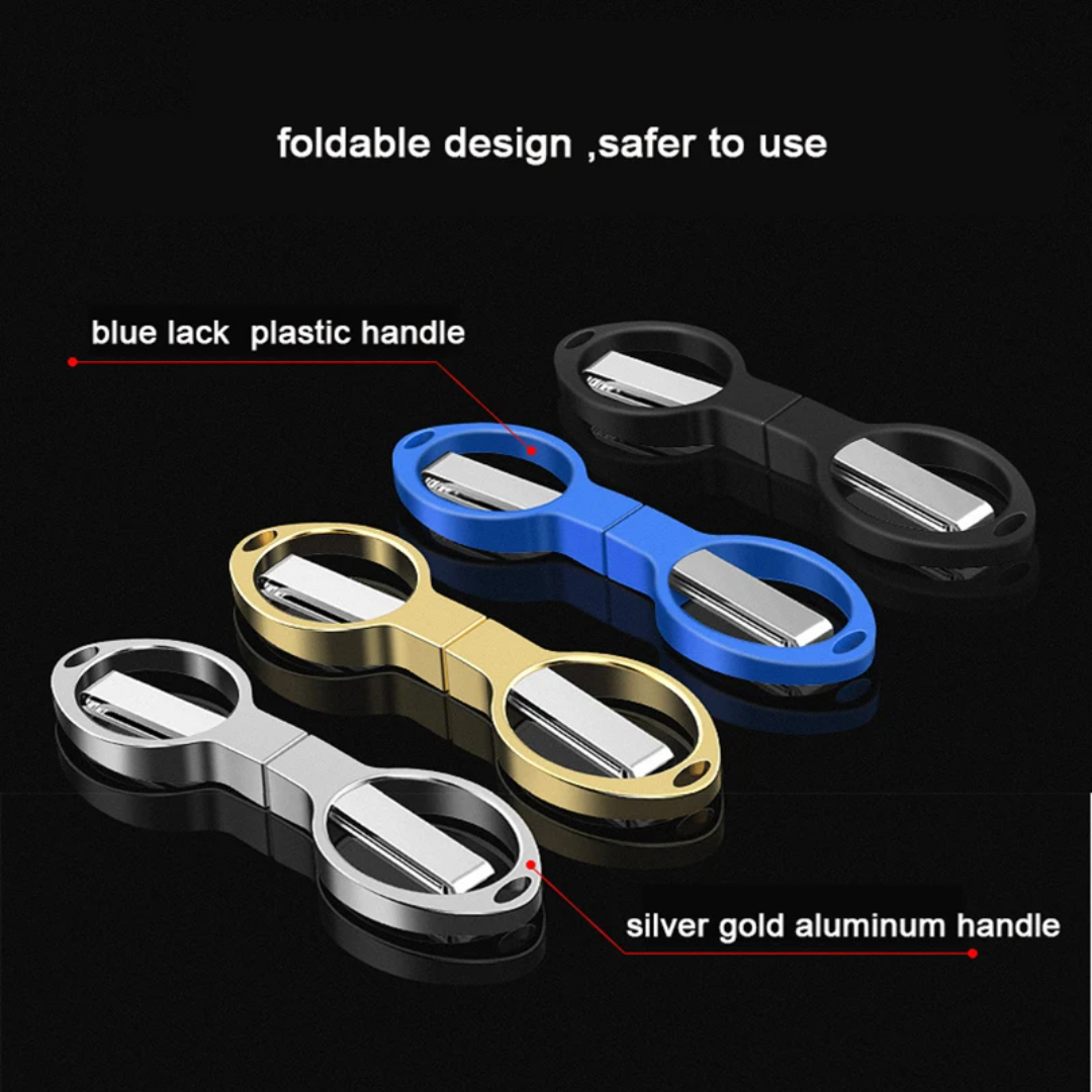 BowLift | Mini Snip Stainless Scissors Keychain