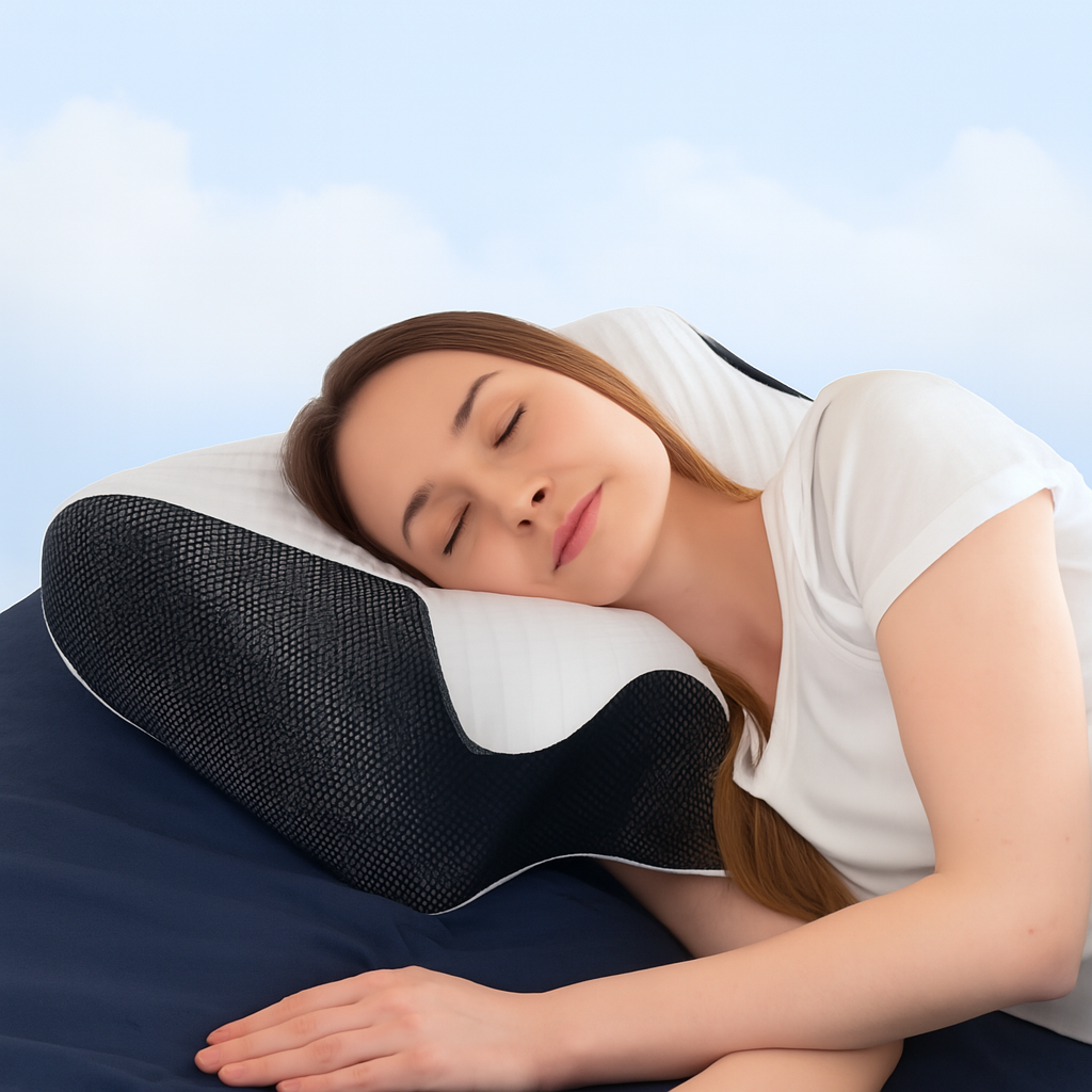 BowLift | Orthopedic Memory Foam Pillow Neck Shoulder Support