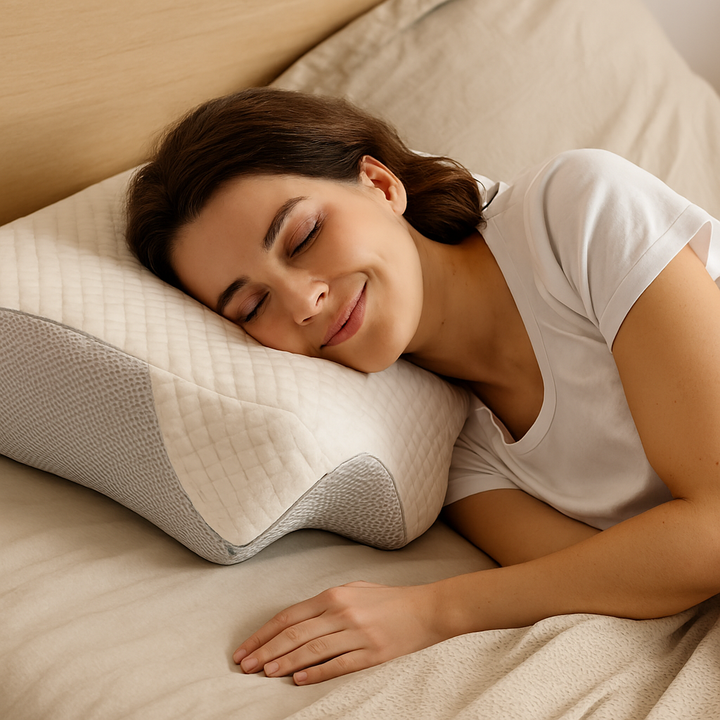 BowLift | Orthopedic Memory Foam Pillow Neck Shoulder Support