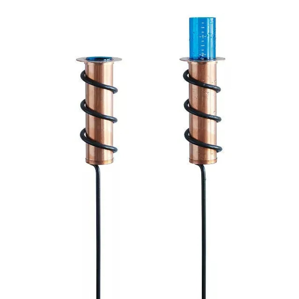 BowLift | Copper Rain Gauge | Durable, Floating Design for Home Garden & Lawn Water Measurement