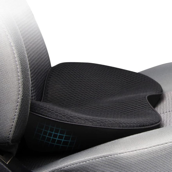 BowLift | Car Seat Booster Cushion – Memory Foam Height & Comfort Support