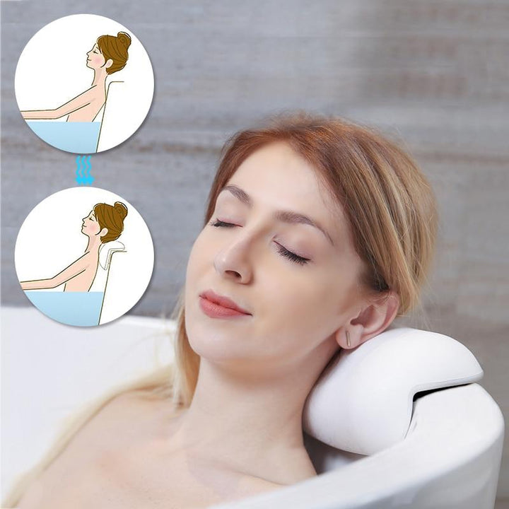 BowLift | CozySoak | Ergonomic Bath Pillow for the Bathtub