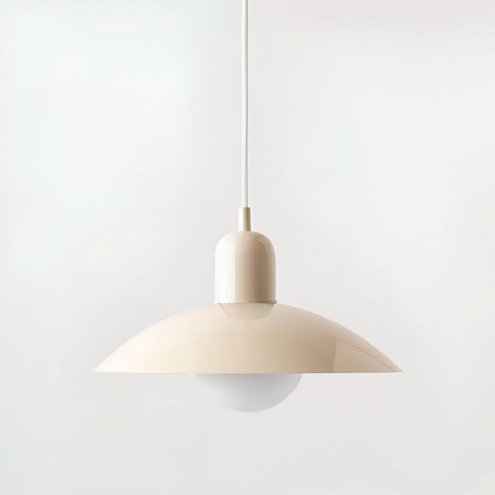 BowLift | Modern Macaron Bauhaus Pendant Light – Iron Shade