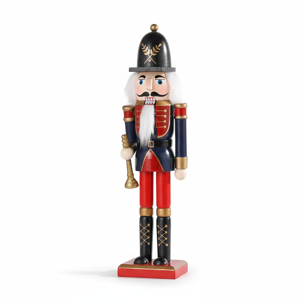 BowLift | Nutcracker Soldier | Wooden Figure Erzgebirge 30 cm Vintage