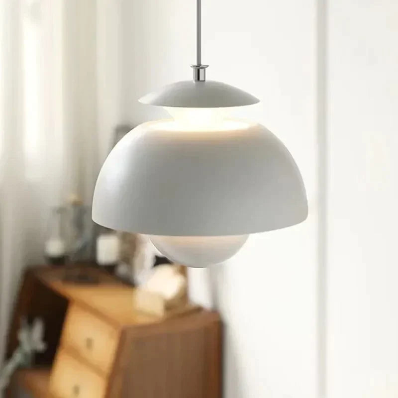 Modern LED Pendant Light Dimmable | Designer Dining Room Lamp for Living Room | Bowlift