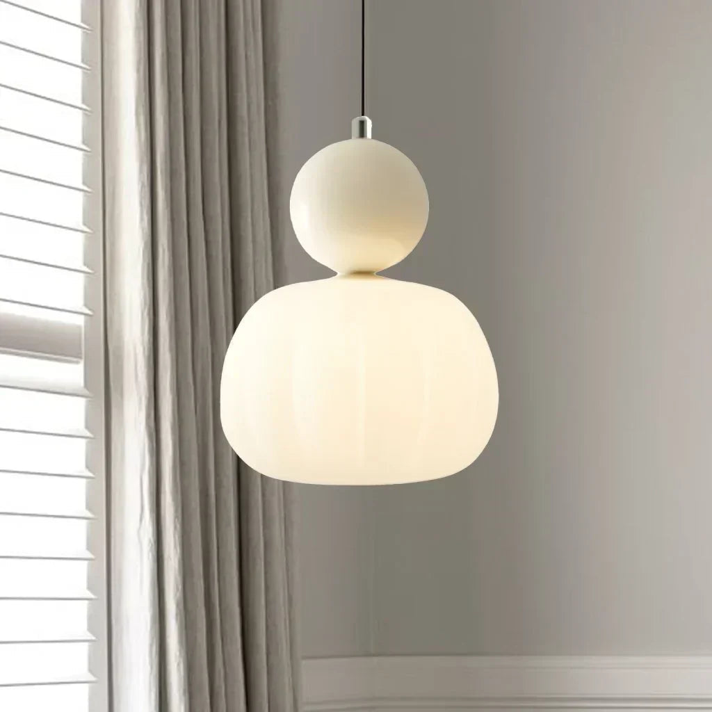 BowLift | CrèmeLuma | Art Deco Pendant Light for Dining Room