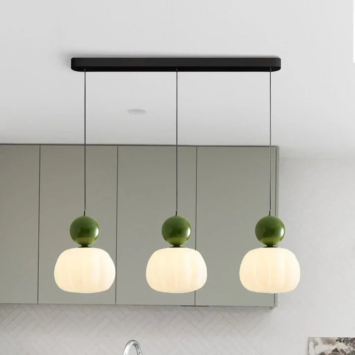 BowLift | CrèmeLuma | Art Deco Pendant Light for Dining Room