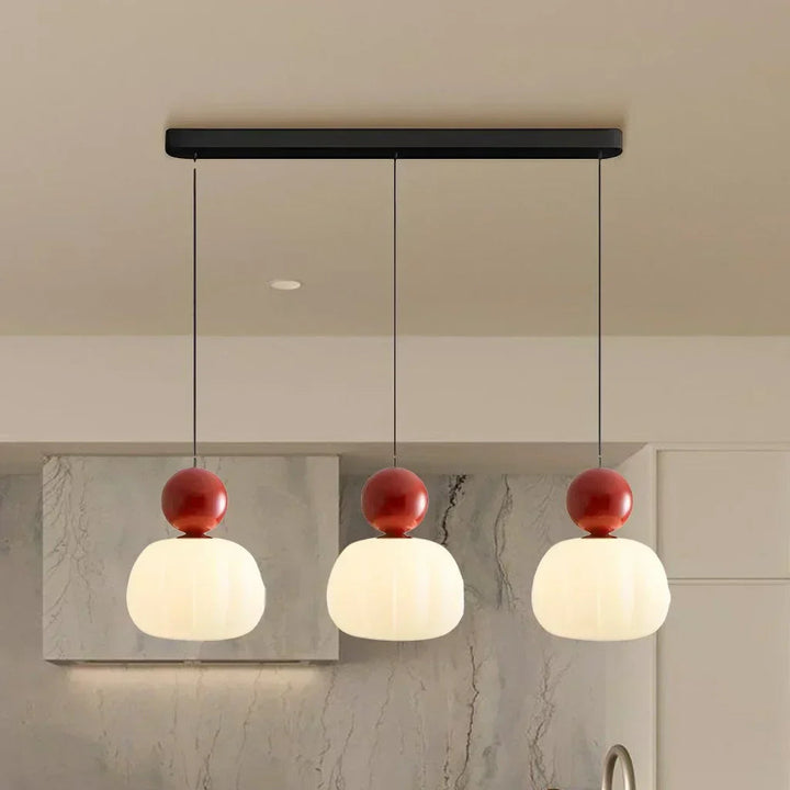 BowLift | CrèmeLuma | Art Deco Pendant Light for Dining Room
