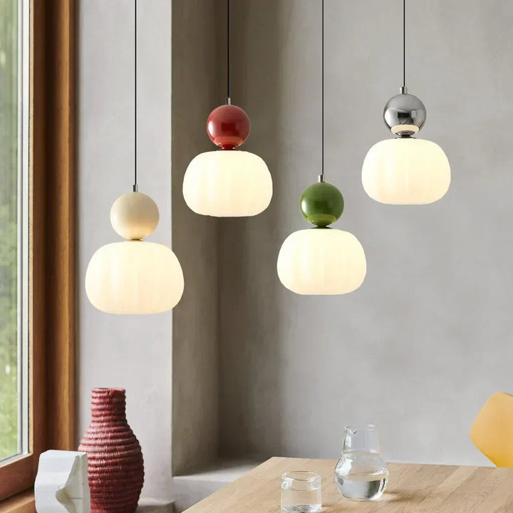 BowLift | CrèmeLuma | Art Deco Pendant Light for Dining Room