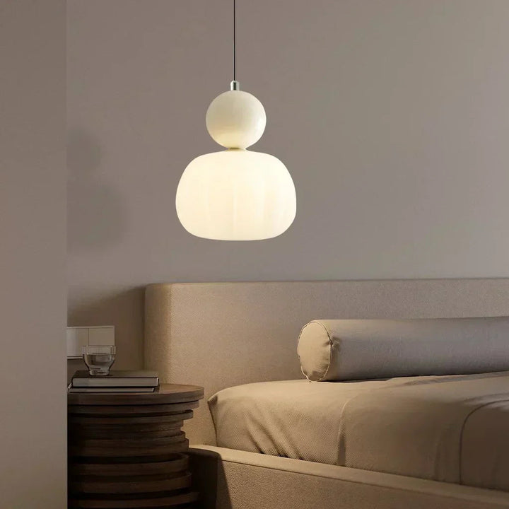 BowLift | CrèmeLuma | Art Deco Pendant Light for Dining Room