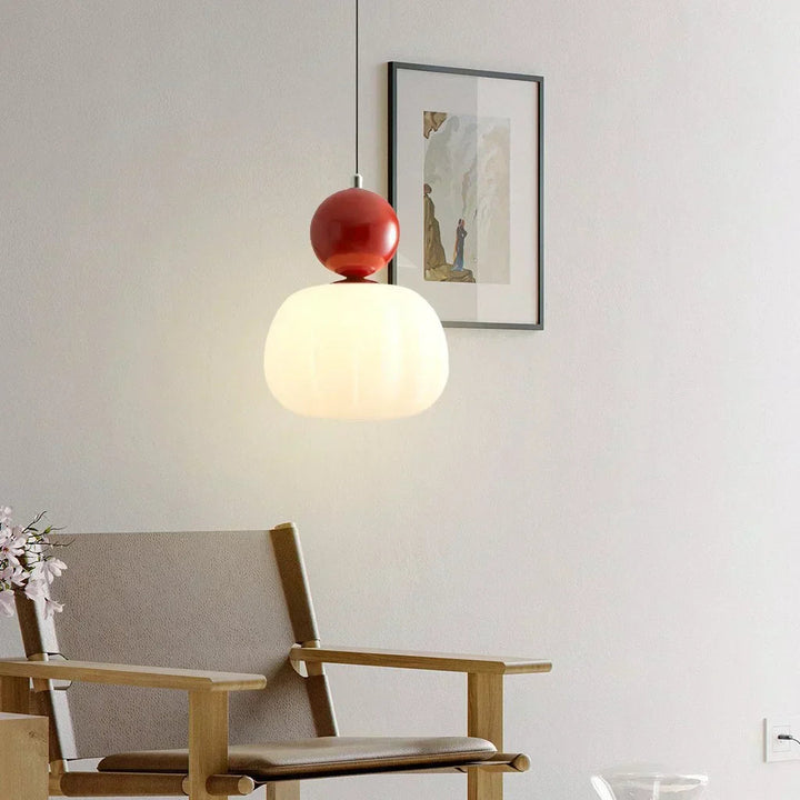 BowLift | CrèmeLuma | Art Deco Pendant Light for Dining Room