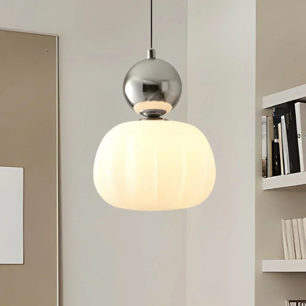 BowLift | CrèmeLuma | Art Deco Pendant Light for Dining Room