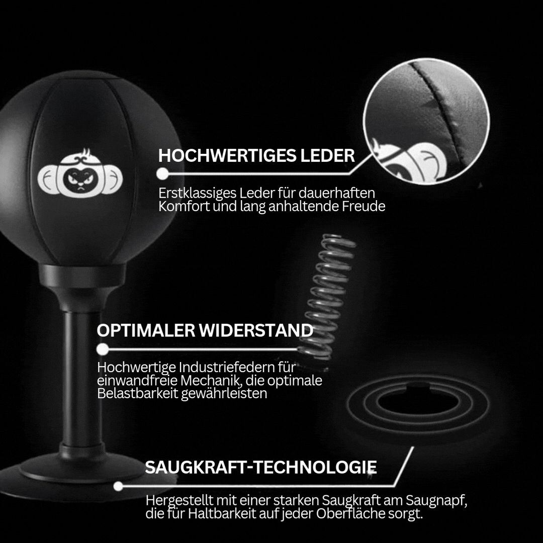 BowLift | Box ball with strong suction cup base – PowerStrike