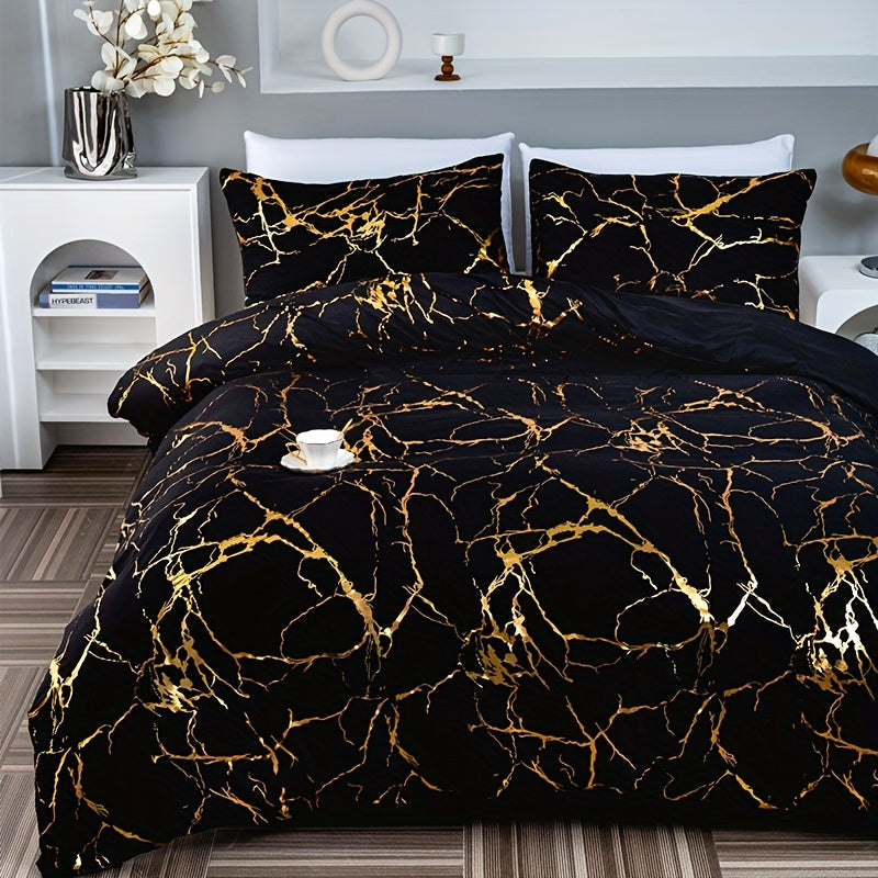 BowLift | Luxury Comfortable Marble Duvet Cover