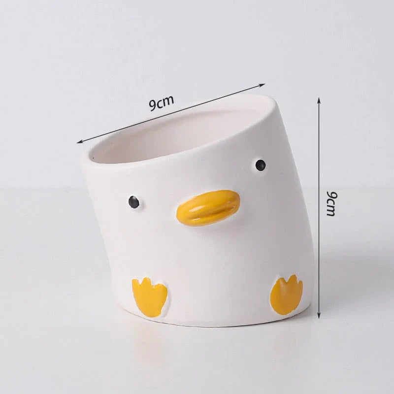 Cute Cartoon Animal Flower Pot Bowlift