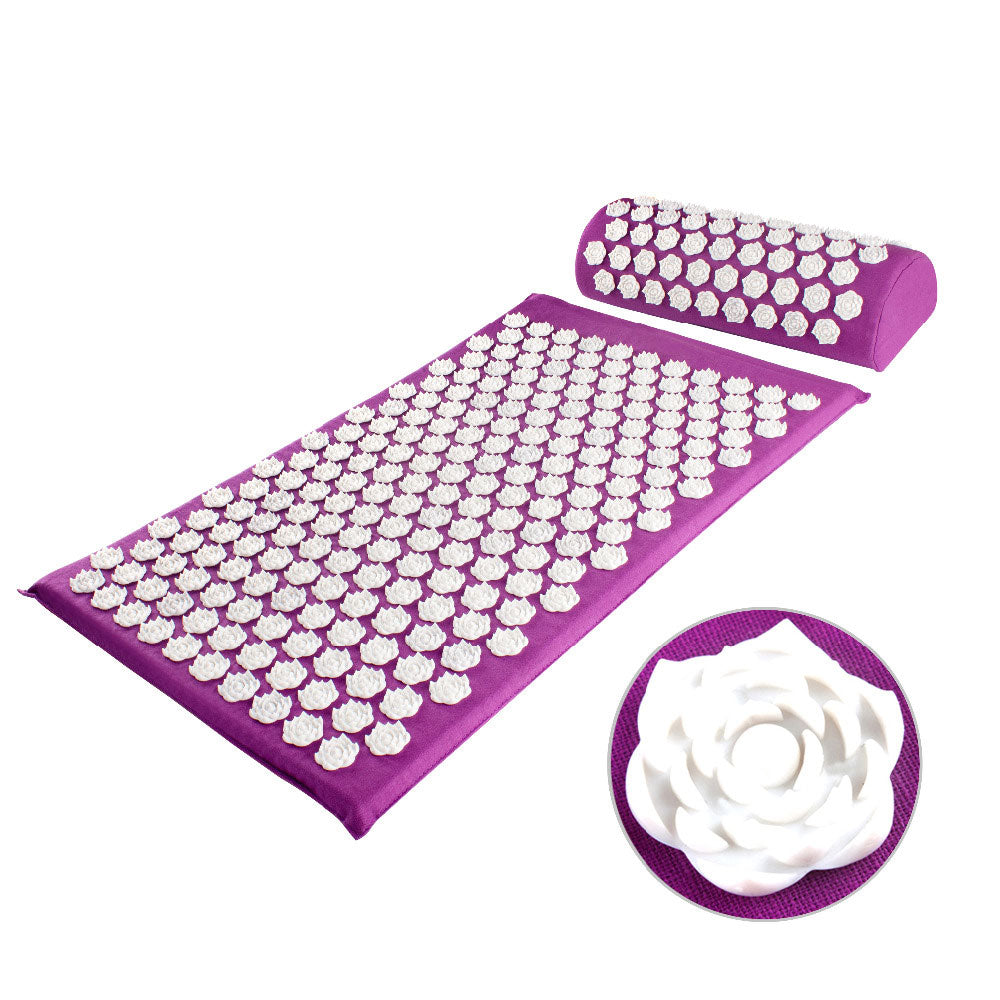 RelaxPress – Acupressuur Yogamat en Kussenset Bowlift