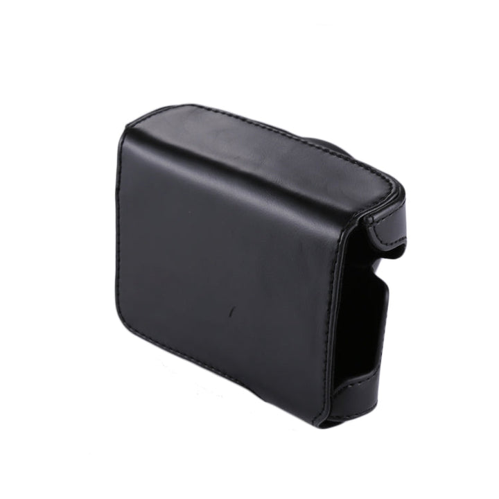 BowLift | Full Body Camera PU Leather Camera Bag with Strap for Panasonic Lumix GF7 / GF8 / GF9 (12-32mm / 14-42mm Lens)(Black)