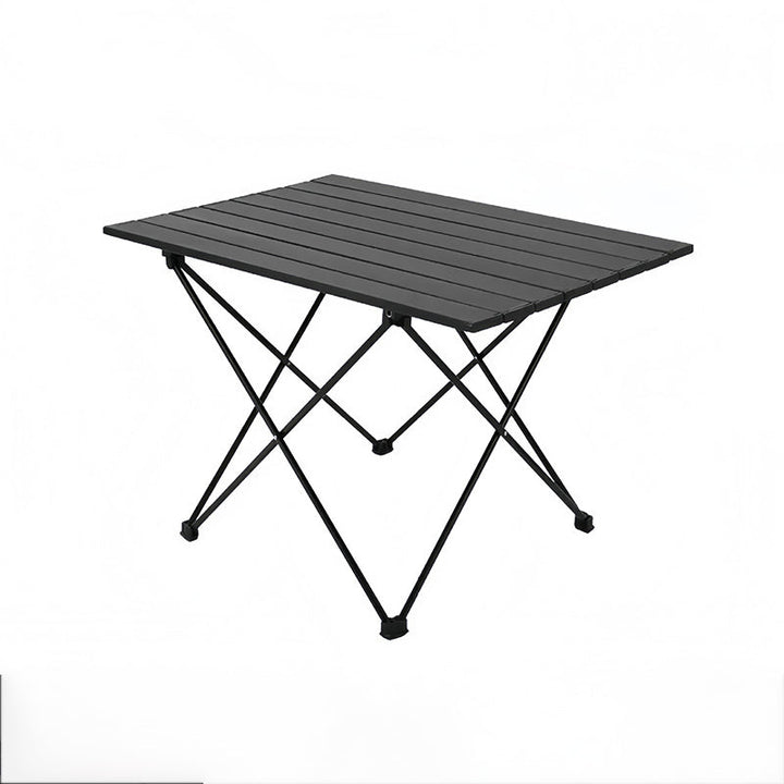 Modern Minimalist Carbon Steel Aluminum Foldable Square Side Table For Outdoor | Bowlift
