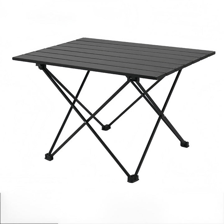 Modern Minimalist Carbon Steel Aluminum Foldable Square Side Table For Outdoor | Bowlift