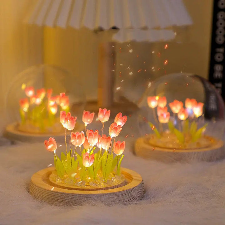 BowLift | DIY Glass Tulip Globe Lamp