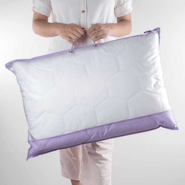 BowLift | Veluvon Serenity Pillow | Hypoallergenic & Antibacterial | With Lavender Scent | Soft Sleeping Pillow for Sensitive Skin