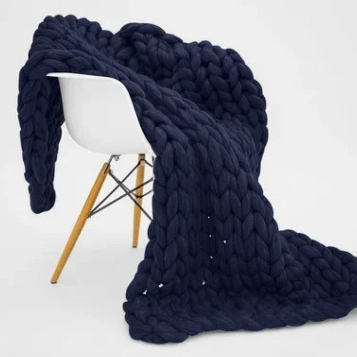 BowLift | Organic Cotton Weighted Blanket | Breathable, Machine Washable & Ideal for Year-Round Comfort