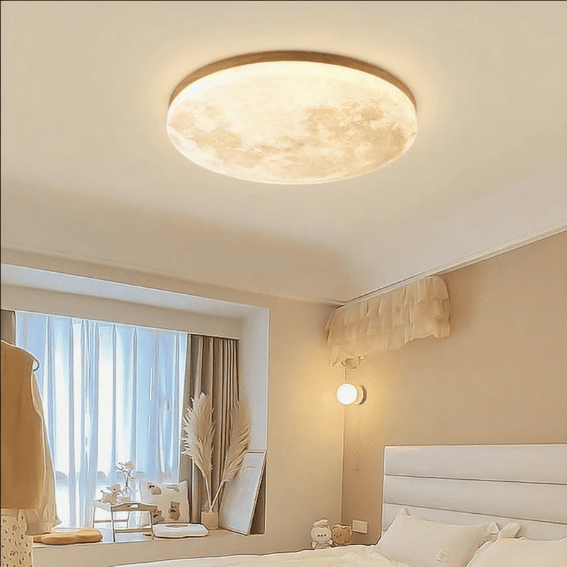 BowLift | Moon Round | Minimalist LED Ceiling Light