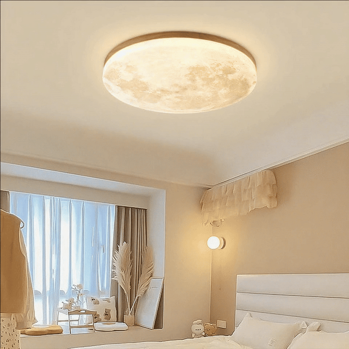BowLift | Moon Round | Minimalist LED Ceiling Light