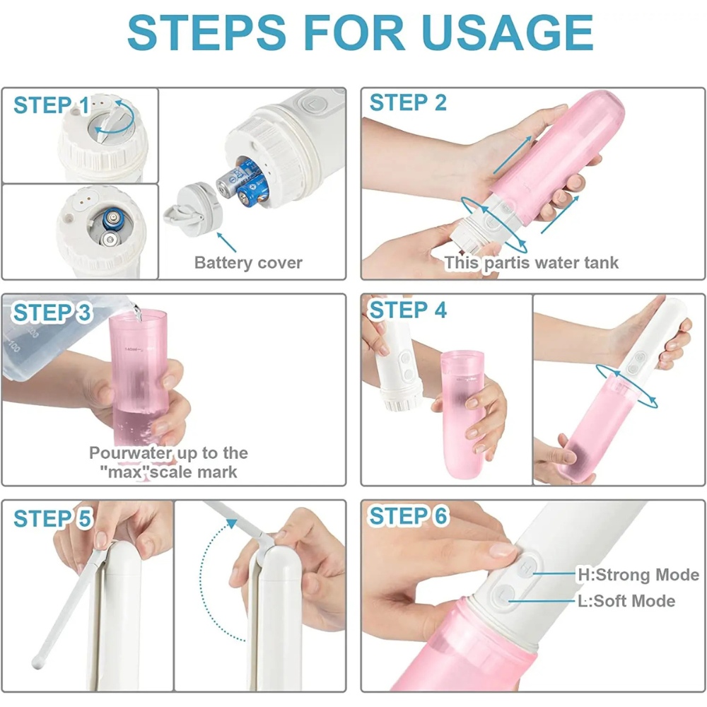 Compact electric travel bidet | Bowlift