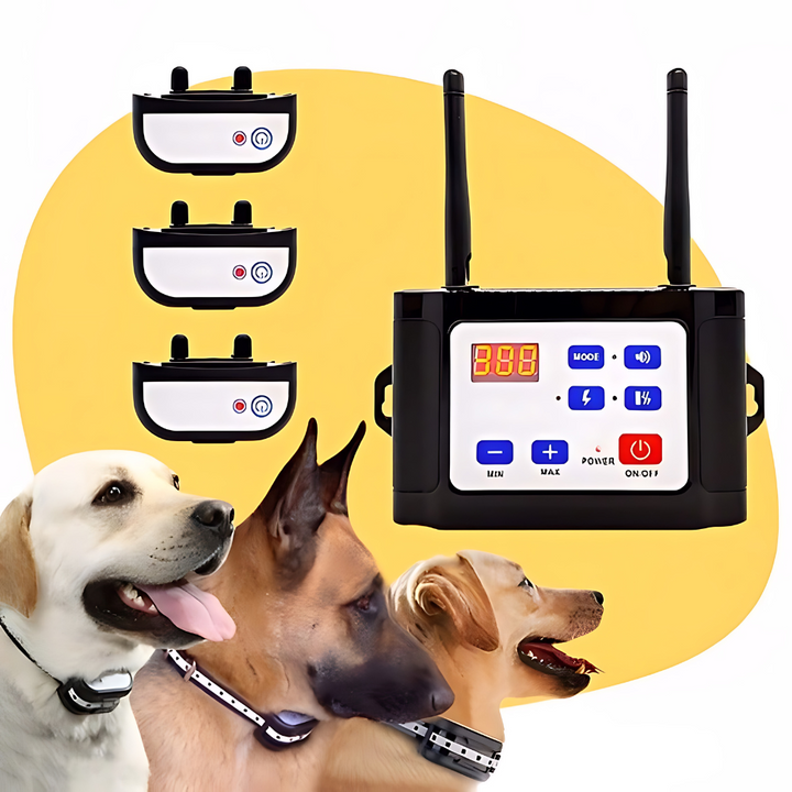 BowLift | SafeZone - Wireless Dog Fence & Training Collar | Animal-Friendly Correction Methods | Rechargeable & Waterproof