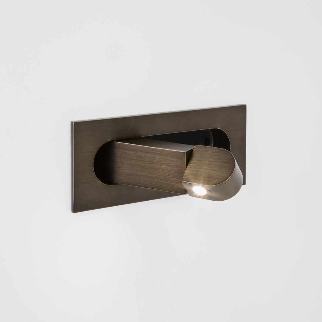 BowLift | LED Bedside Lamp LUMEVIA | 3 Light Colors | Aluminum Alloy | Ø19 cm x H8 cm | With Push Button