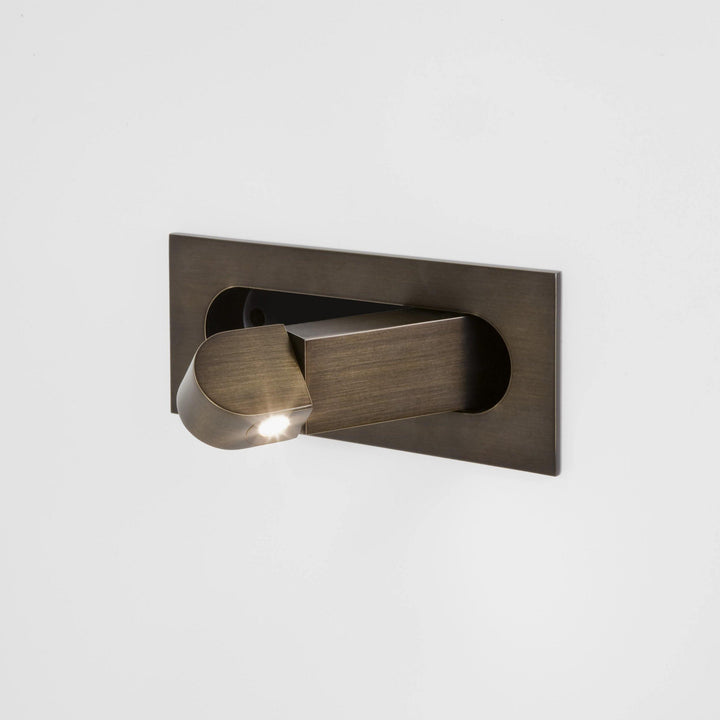 BowLift | LED Bedside Lamp LUMEVIA | 3 Light Colors | Aluminum Alloy | Ø19 cm x H8 cm | With Push Button