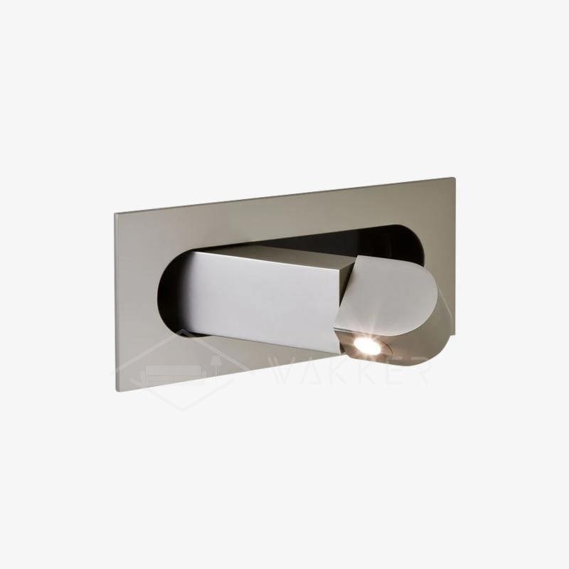 BowLift | LED Bedside Lamp LUMEVIA | 3 Light Colors | Aluminum Alloy | Ø19 cm x H8 cm | With Push Button